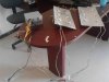 leds con fuente de poder de pc.