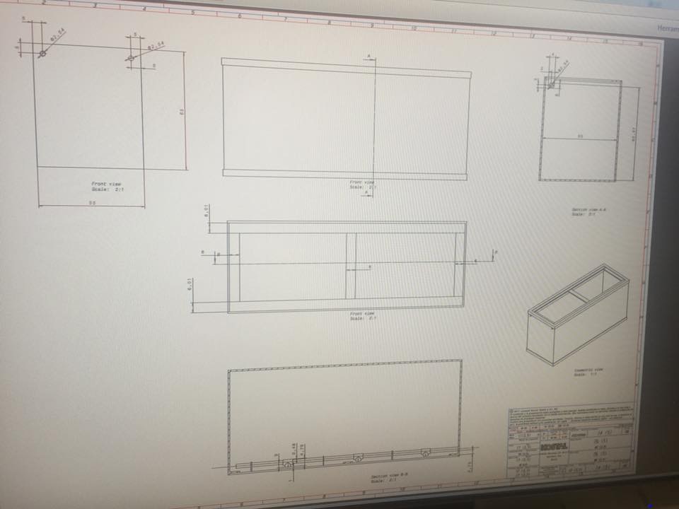 Dibujo del display